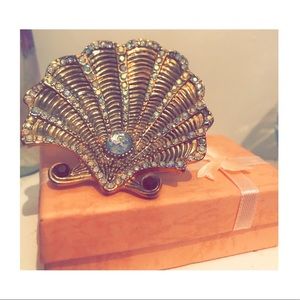 Betsey Johnson Mermaid Shell Ring